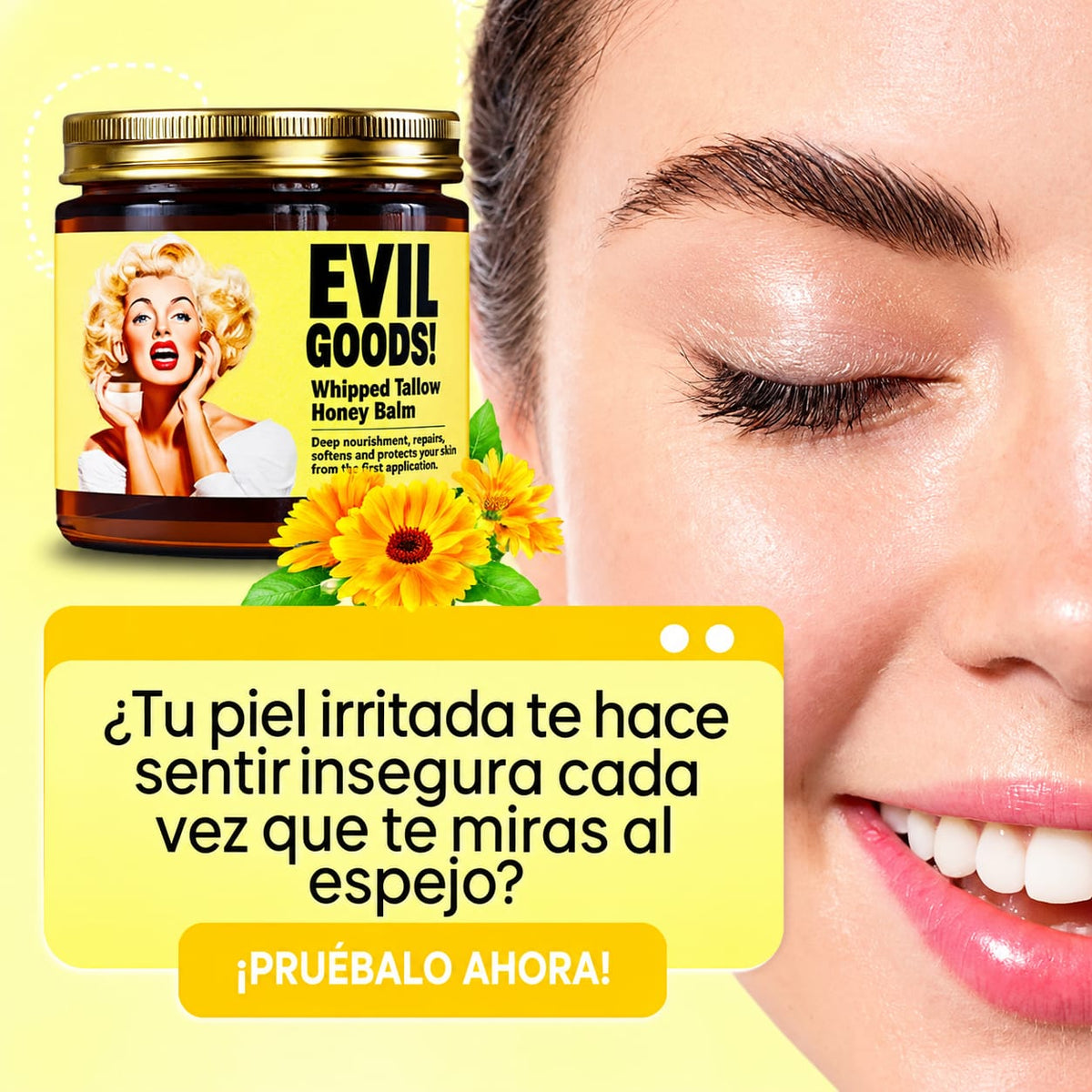 EVIL GOODS / SEBO DE RES + MIEL NATURAL: UNA COMBINACIÓN PERFECTA PARA HIDRATAR PROFUNDAMENTE TU PIEL