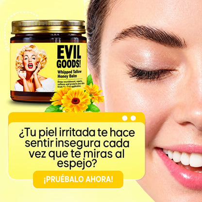 EVIL GOODS / SEBO DE RES + MIEL NATURAL: UNA COMBINACIÓN PERFECTA PARA HIDRATAR PROFUNDAMENTE TU PIEL